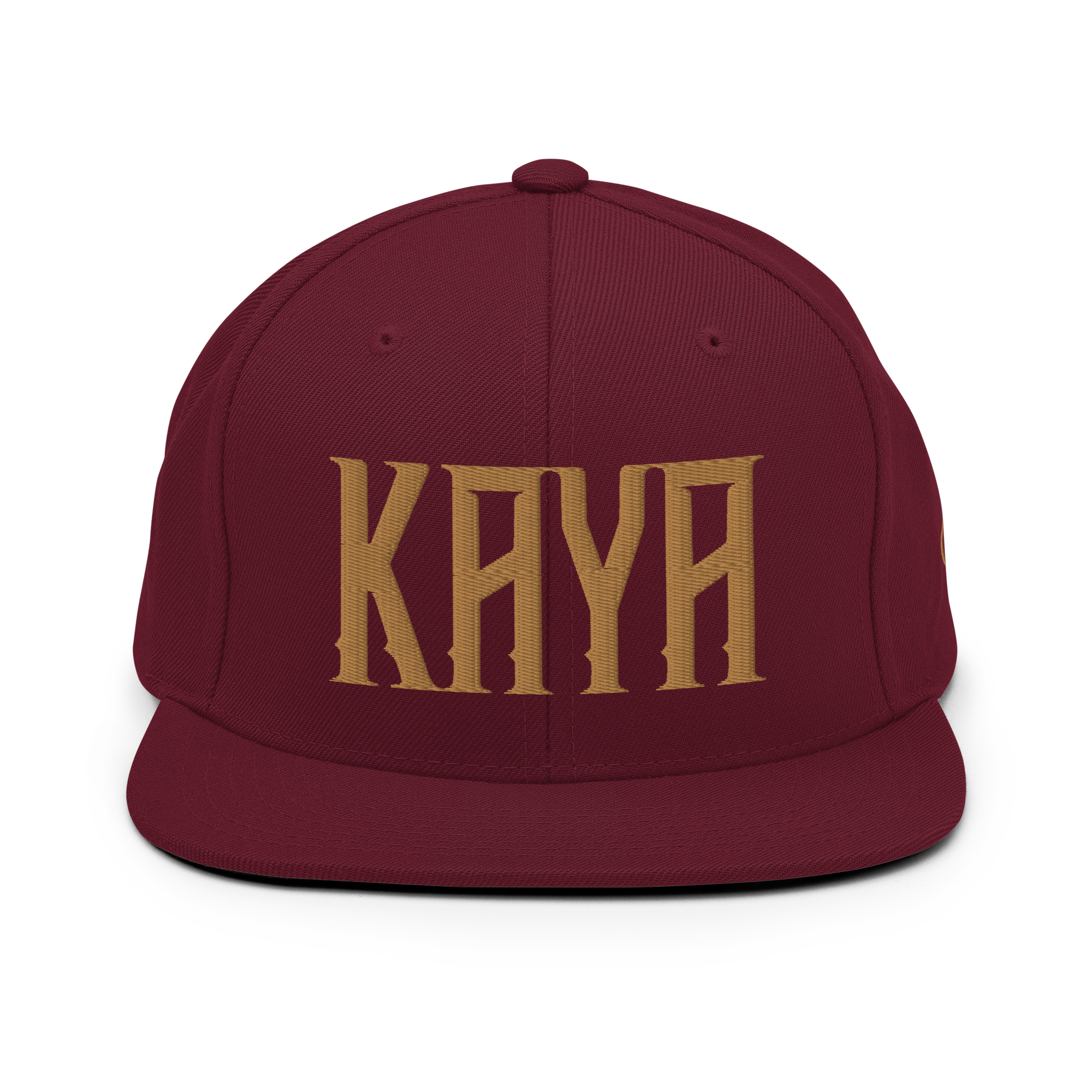 Unisex Snapback Gold Kaya Hat