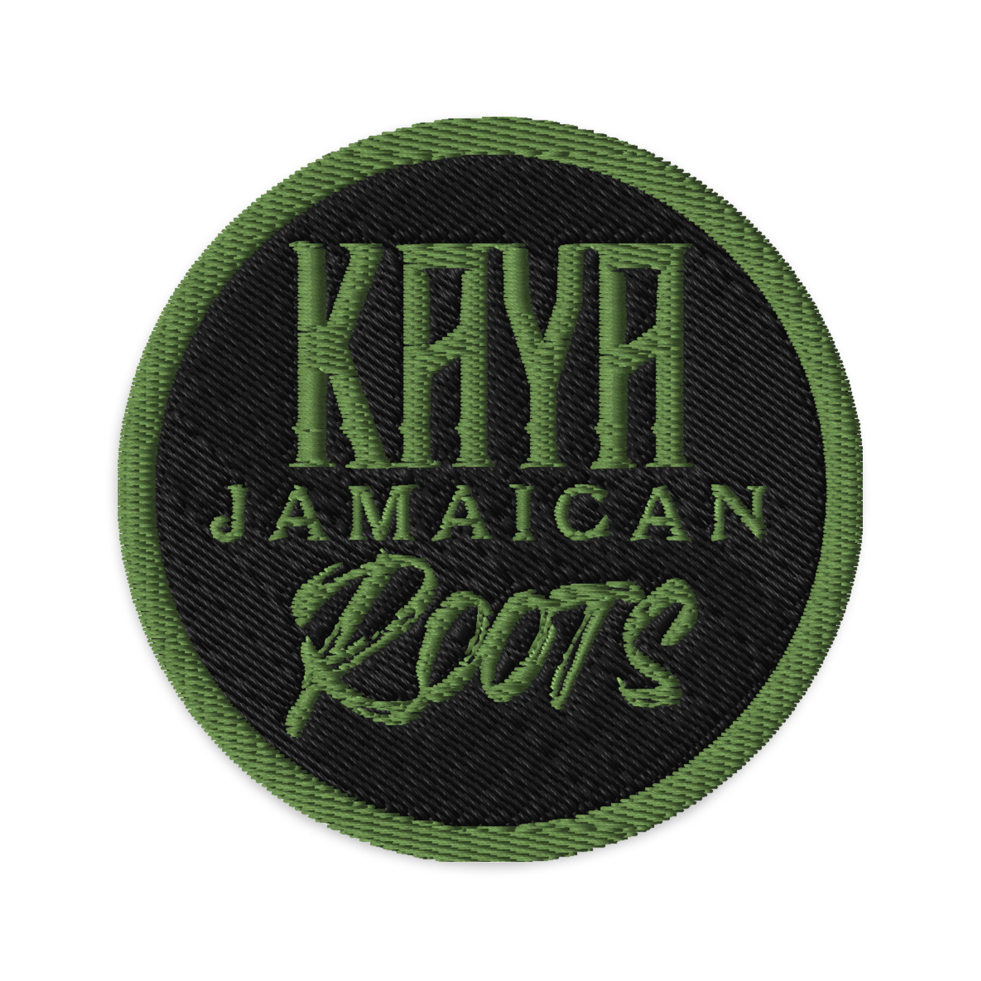 Kaya Jamaican Roots Embroidered patch