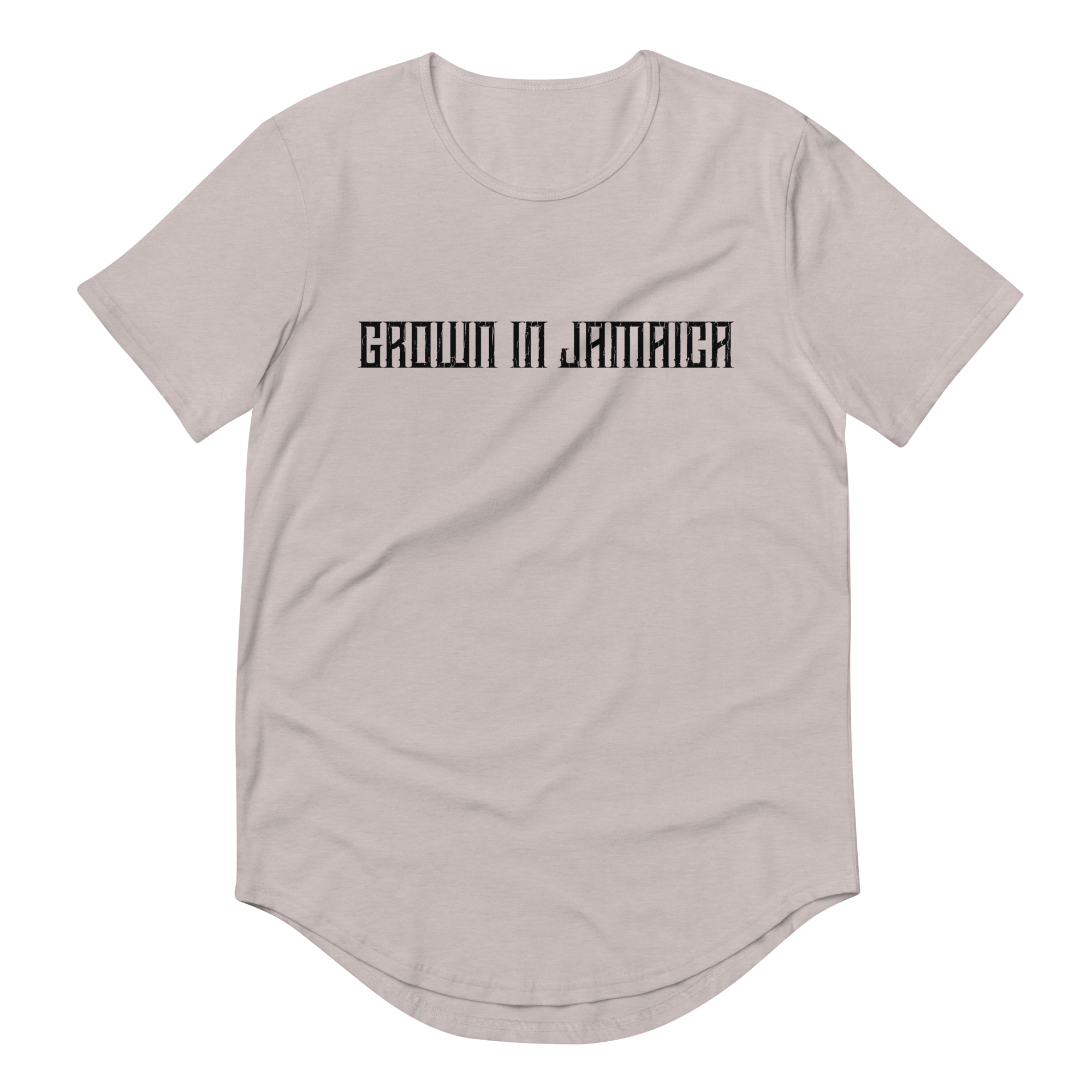 Men's Curved Hem T-Shirt Grown in Jamaica