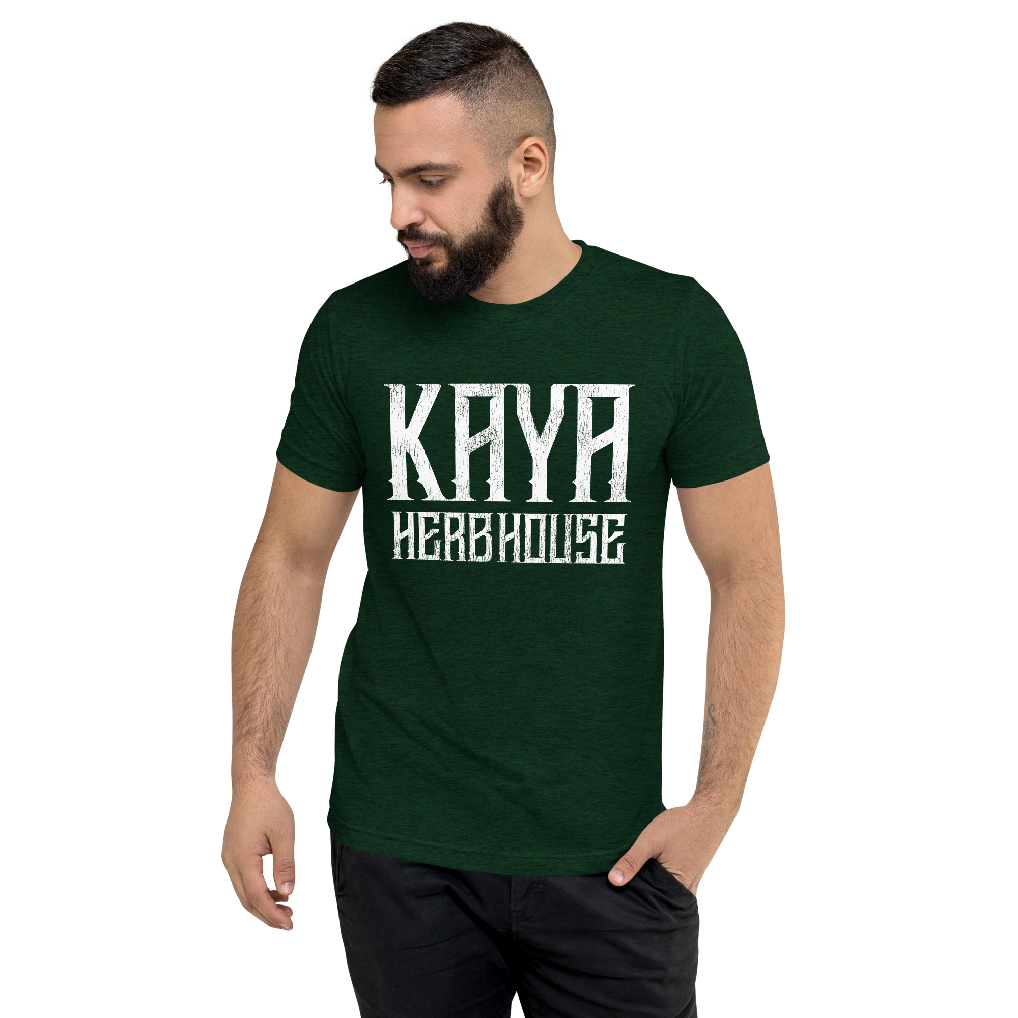 Short Sleeve T-Shirt Kaya Herb House White