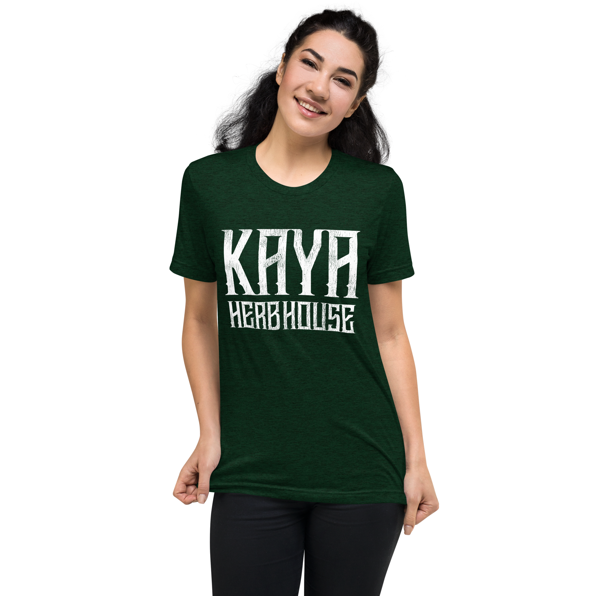 Short Sleeve T-Shirt Kaya Herb House White