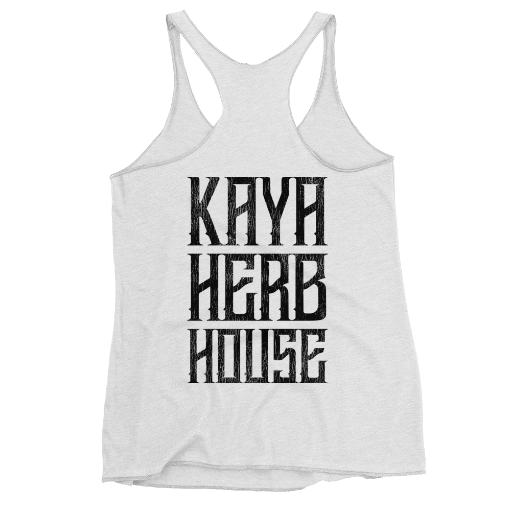 Women's Racerback Tank Top Kaya Herb House with Seed