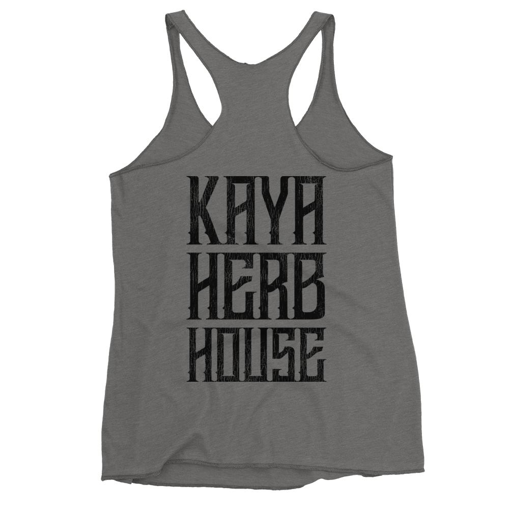 Women's Racerback Tank Top Kaya Herb House with Seed